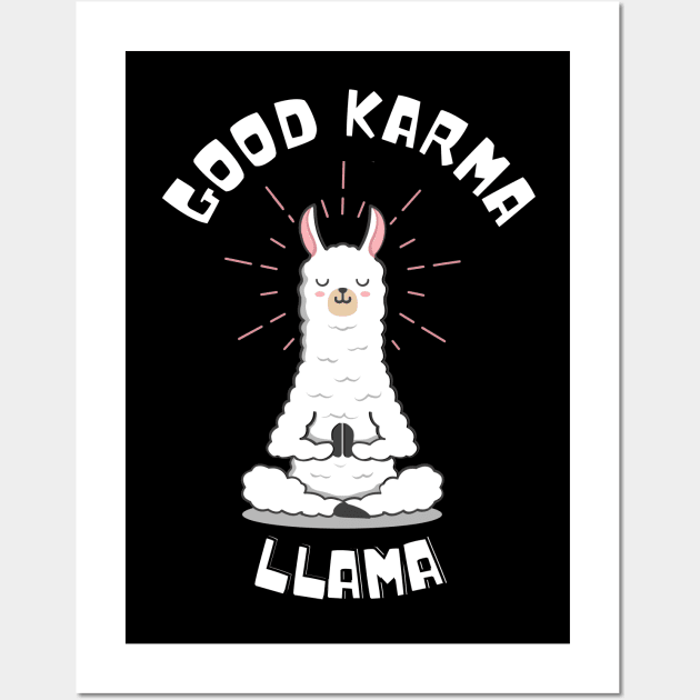 Good Karma Llama Wall Art by Pet Station